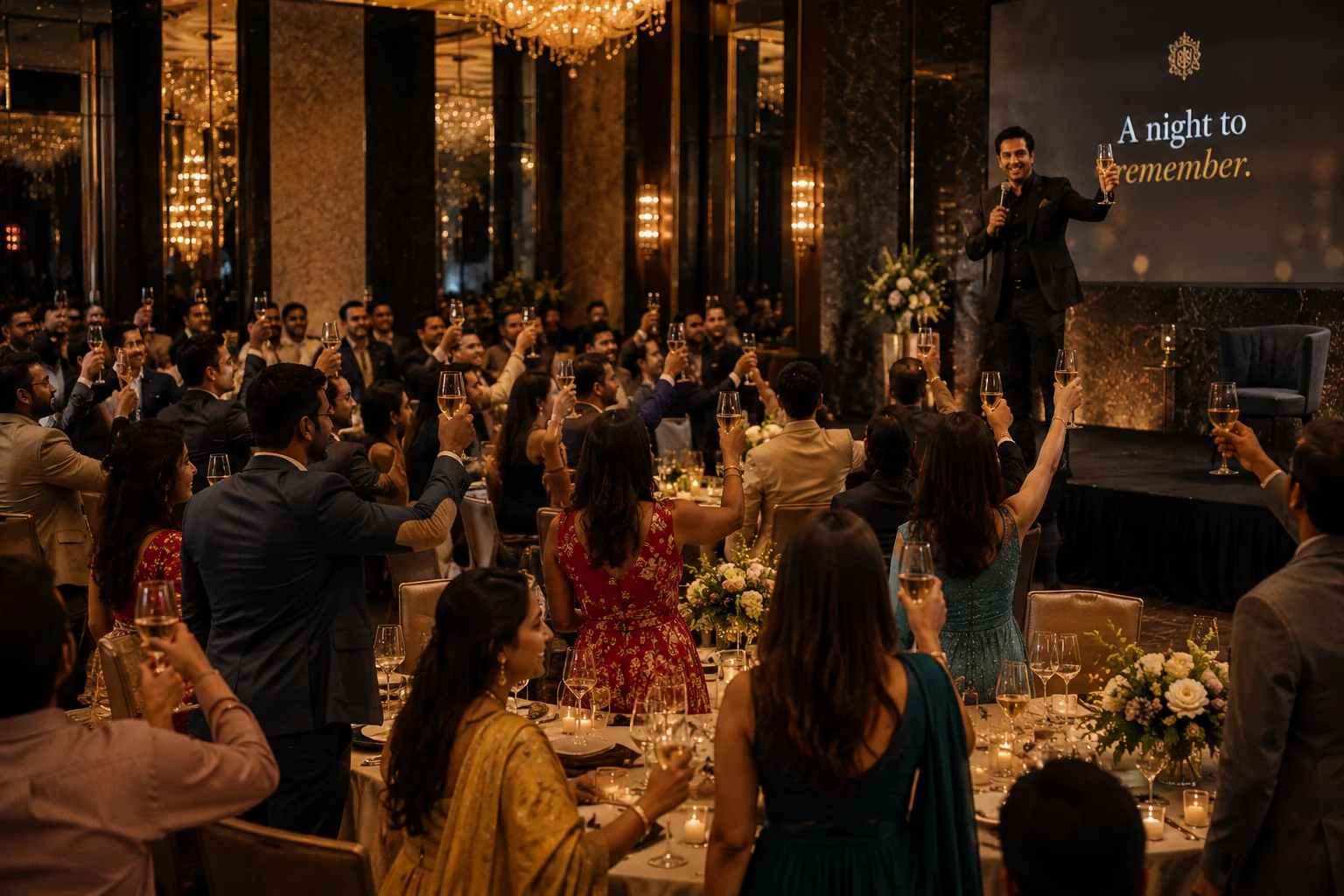 Evening entertainment at DLF Camellias