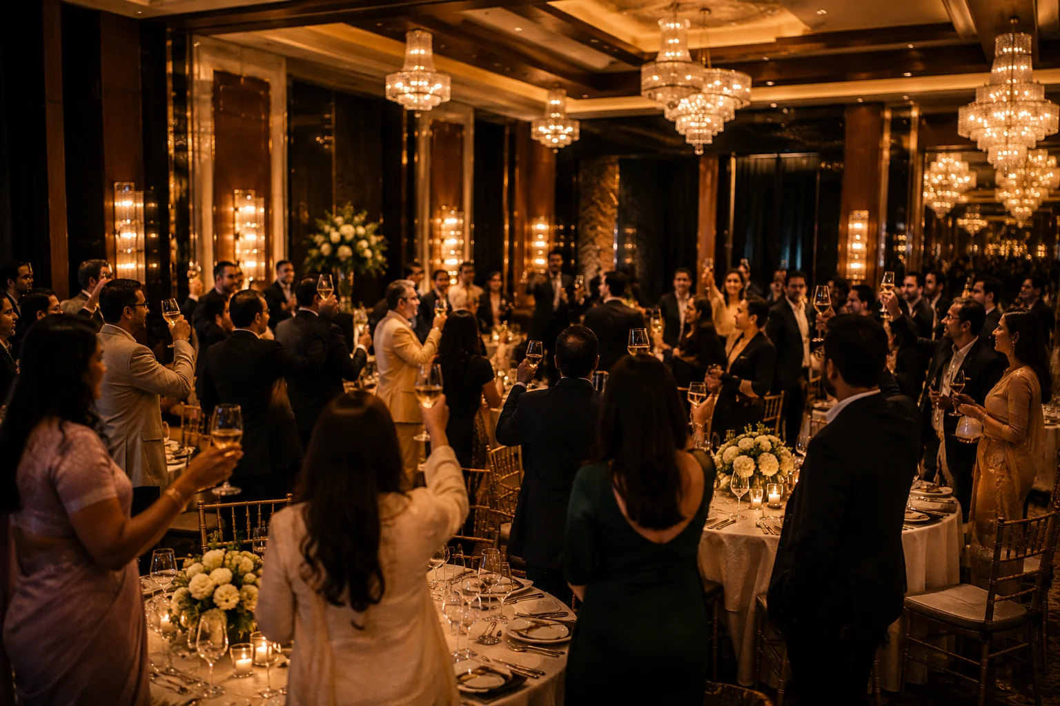 Guests celebrating at The Catalyst Collective